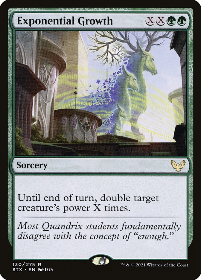 Exponential Growth front