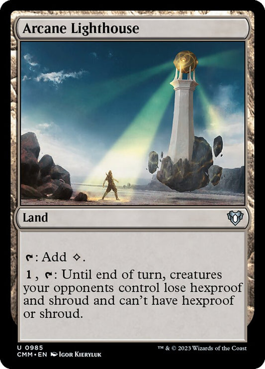 Arcane Lighthouse front