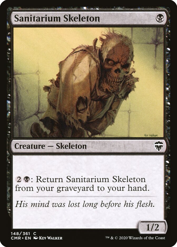 Sanitarium Skeleton front