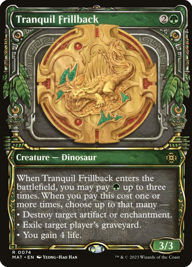 Tranquil Frillback front