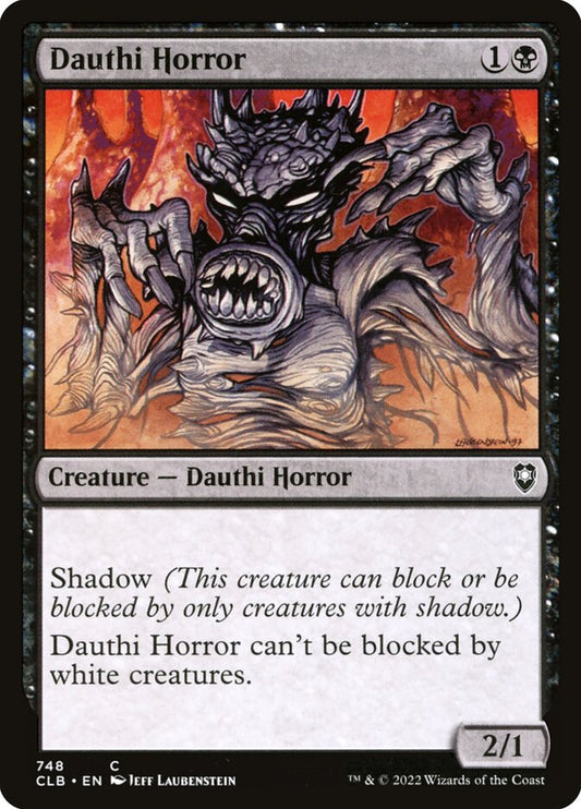 Dauthi Horror front