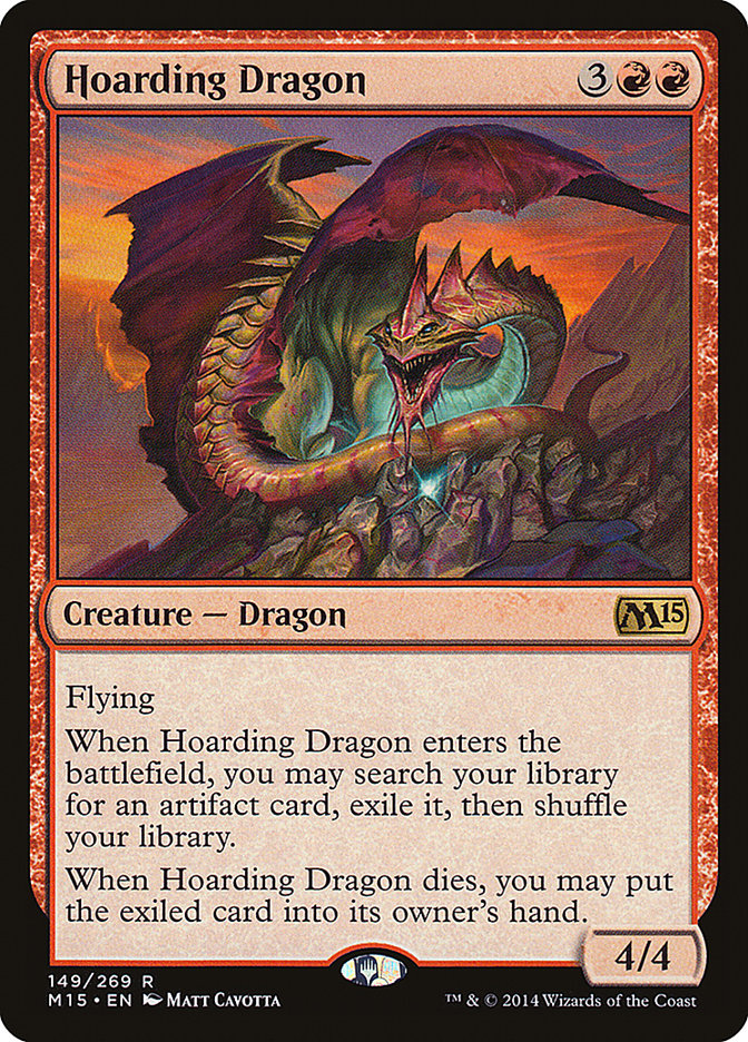 Hoarding Dragon front