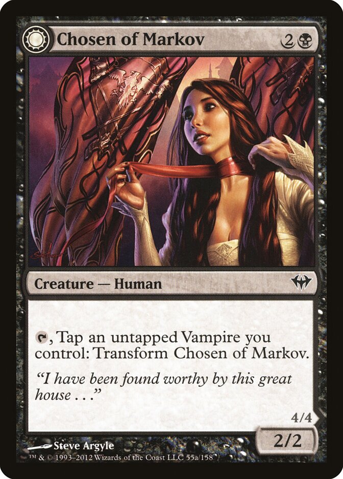Chosen of Markov // Markov's Servant front