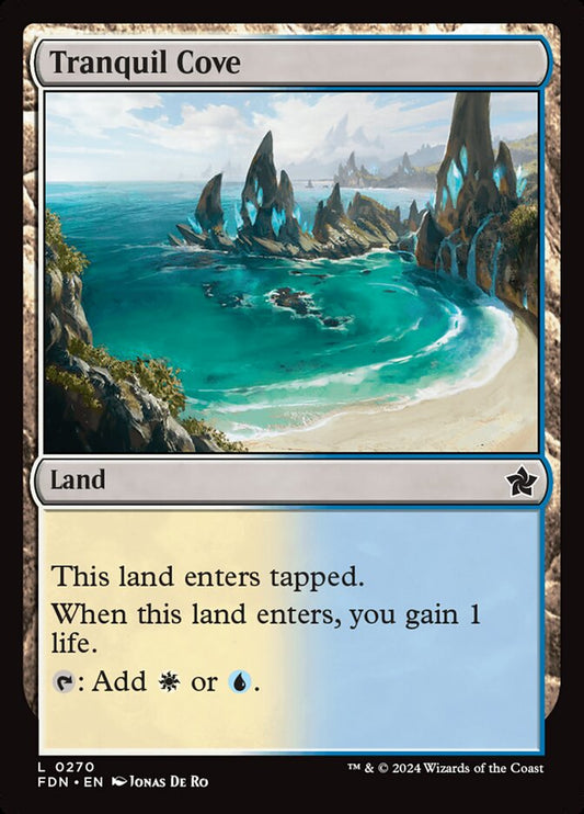 Tranquil Cove front