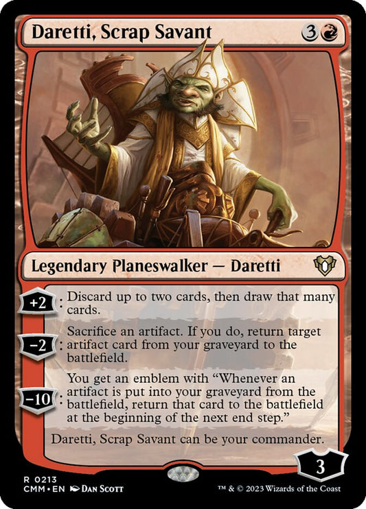 Daretti, Scrap Savant front