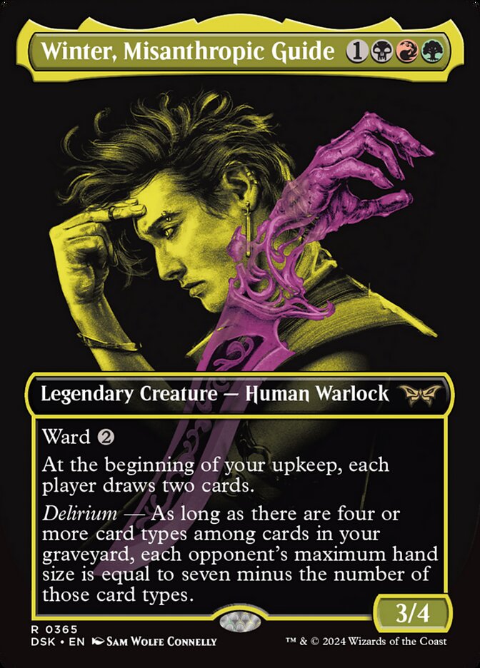 Winter, Misanthropic Guide front