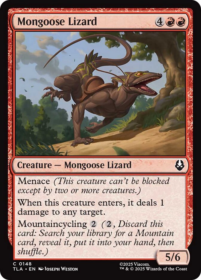 Mongoose Lizard front