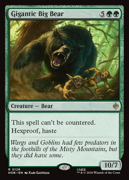Gigantic Big Bear front