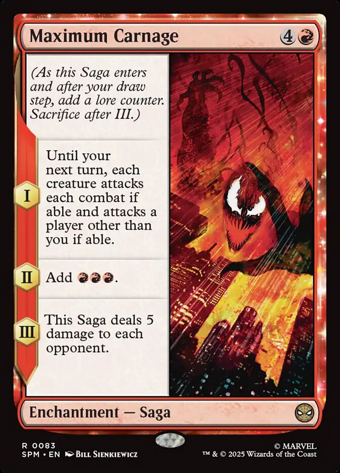Maximum Carnage front