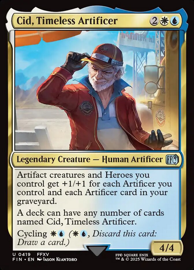 Cid, Timeless Artificer front