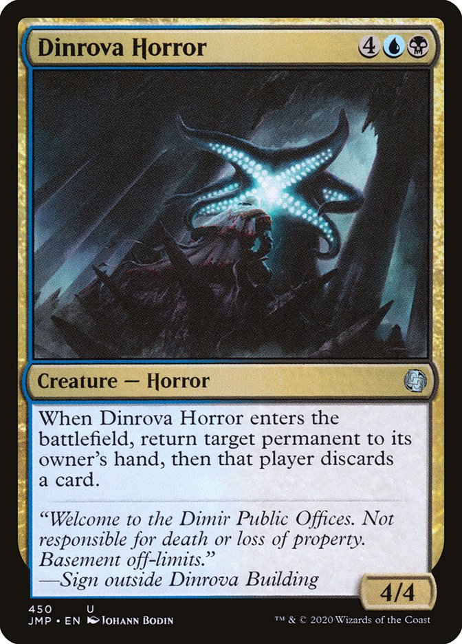 Dinrova Horror front
