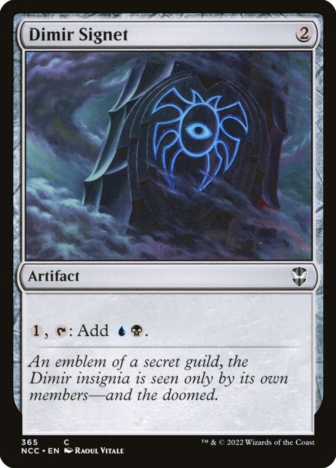 Dimir Signet front