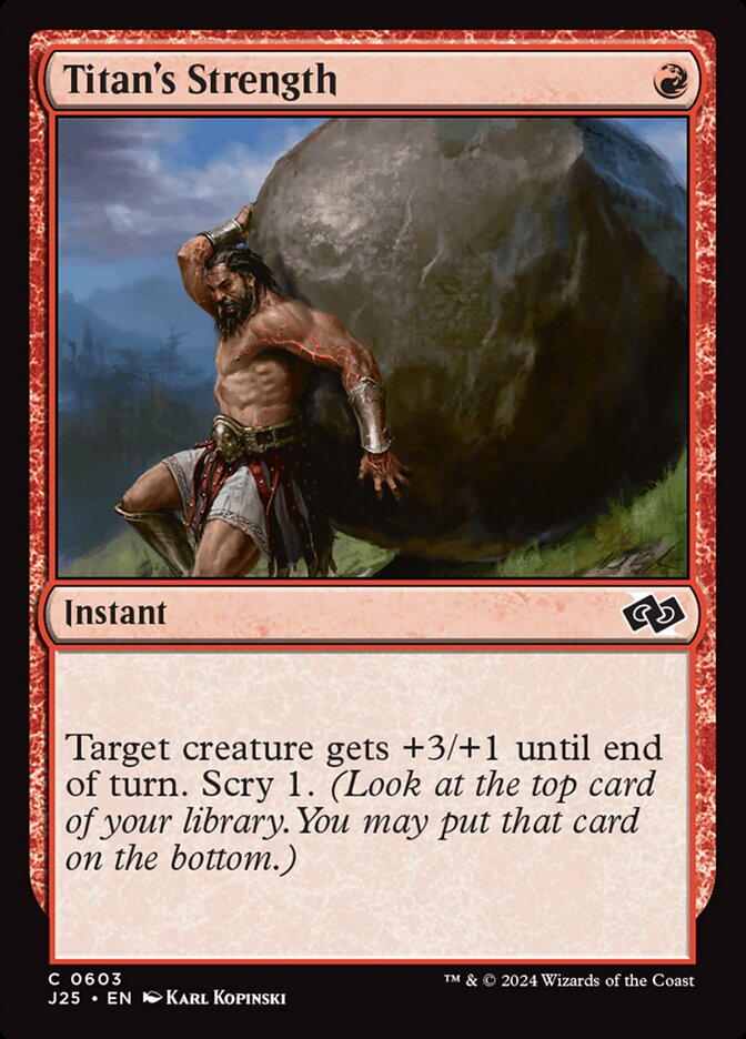 Titan's Strength front