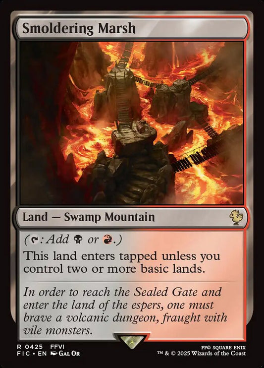 Smoldering Marsh front
