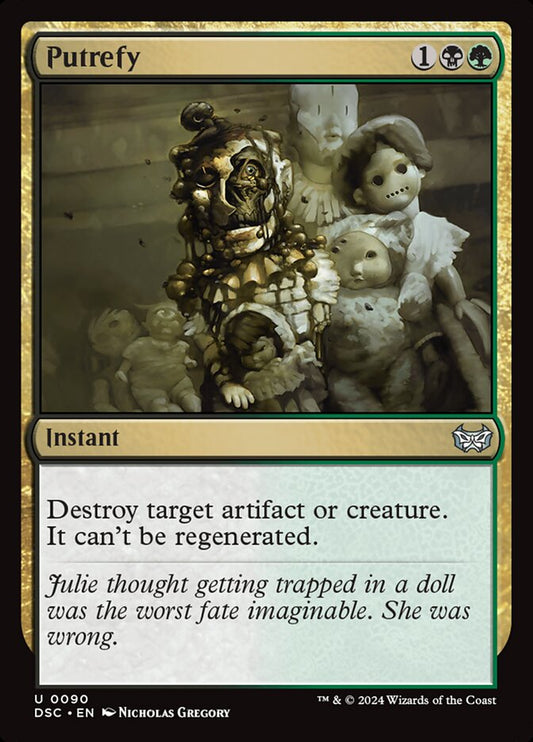 Putrefy front