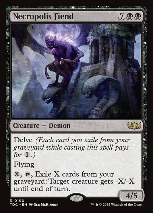 Necropolis Fiend front