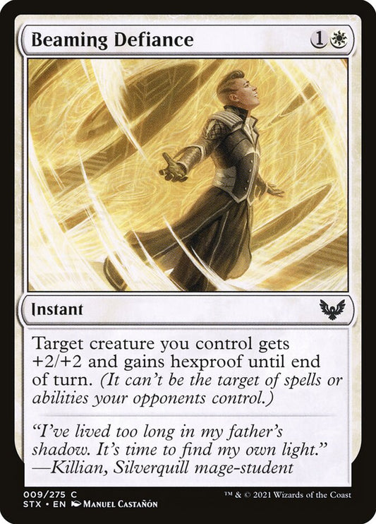 Beaming Defiance front