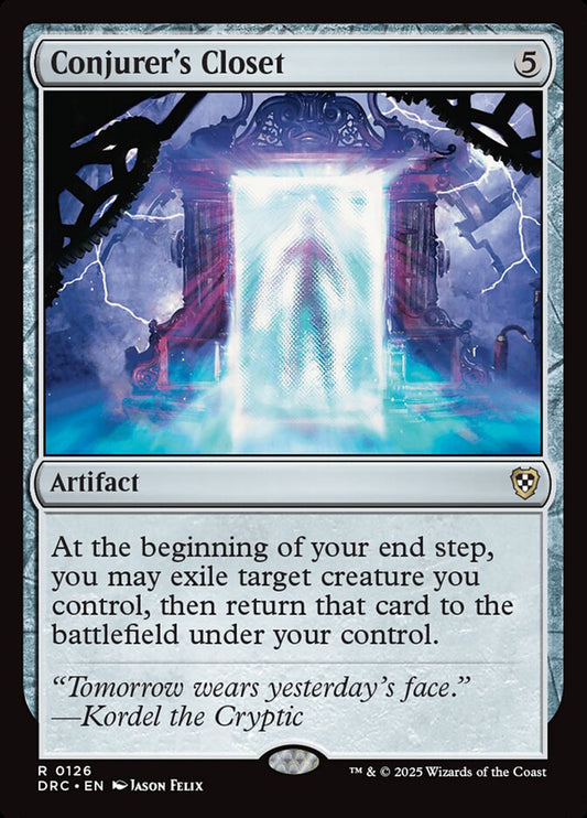 Conjurer's Closet front