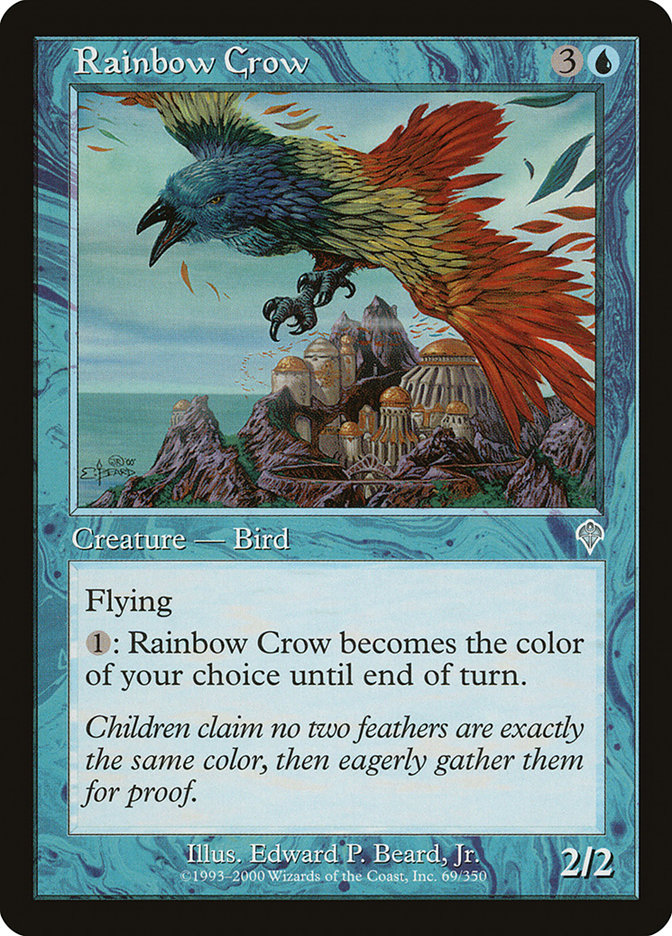 Rainbow Crow front