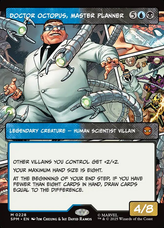 Doctor Octopus, Master Planner front