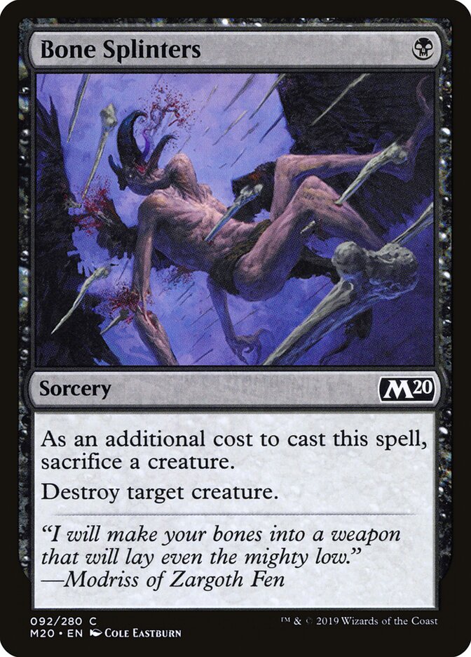 Bone Splinters front