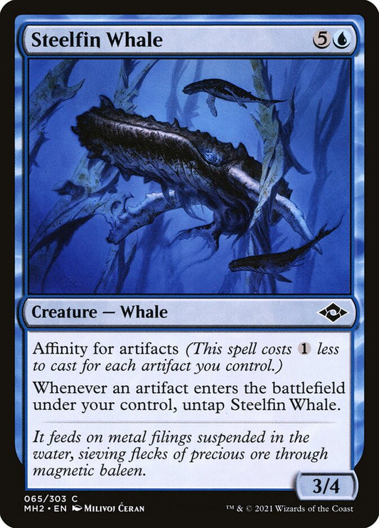 Steelfin Whale front