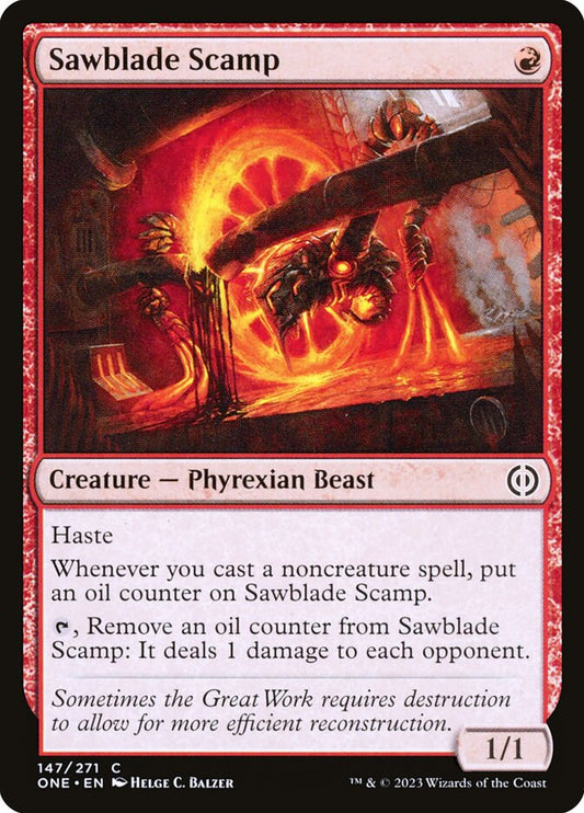 Sawblade Scamp front