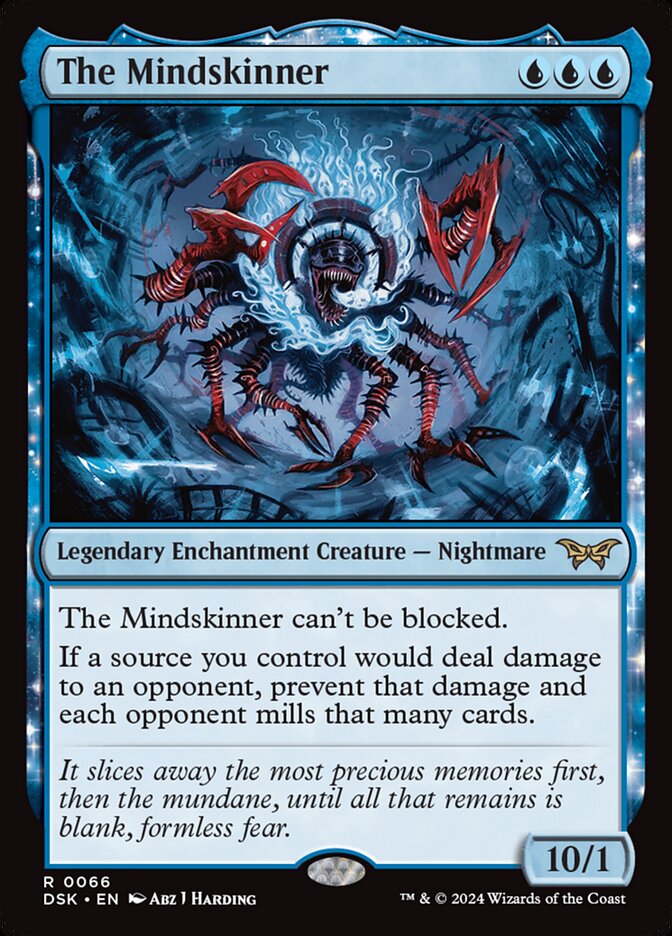 The Mindskinner front
