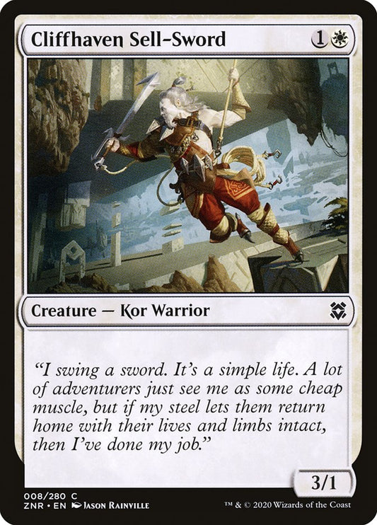 Cliffhaven Sell-Sword front