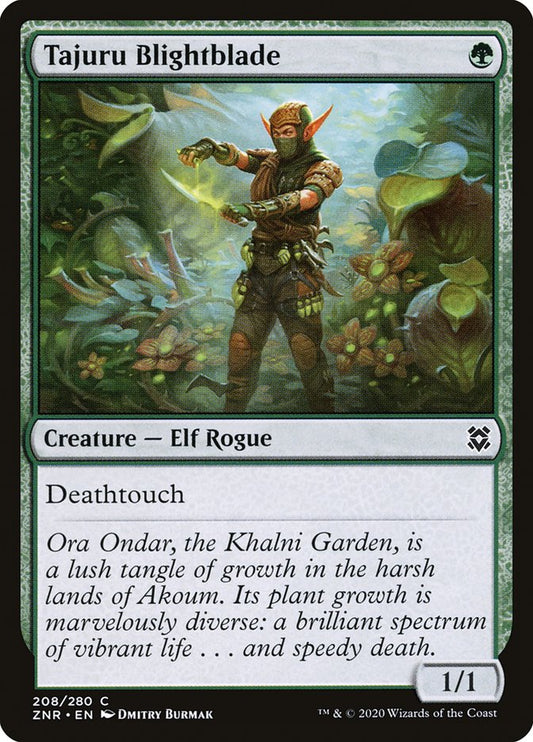 Tajuru Blightblade front