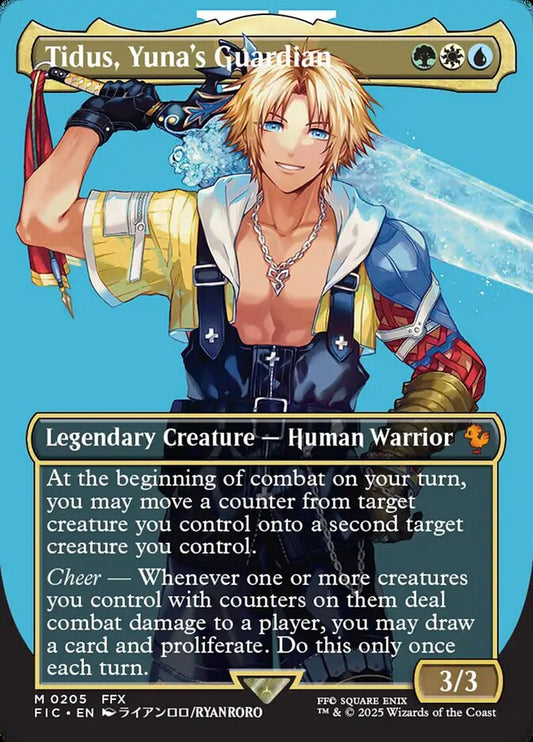 Tidus, Yuna's Guardian front