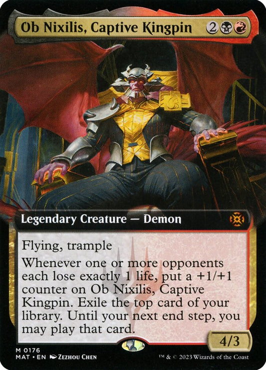 Ob Nixilis, Captive Kingpin front