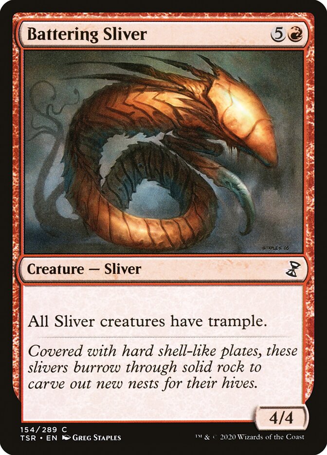 Battering Sliver front