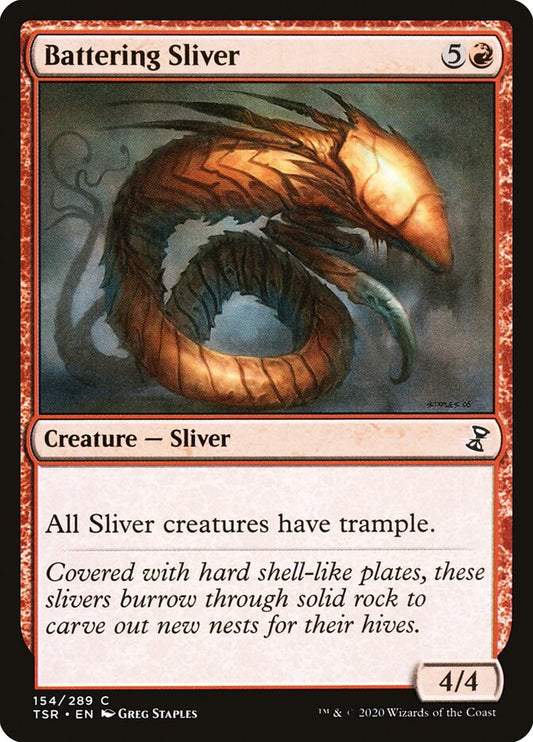 Battering Sliver front