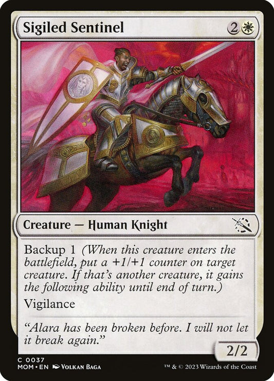 Sigiled Sentinel front