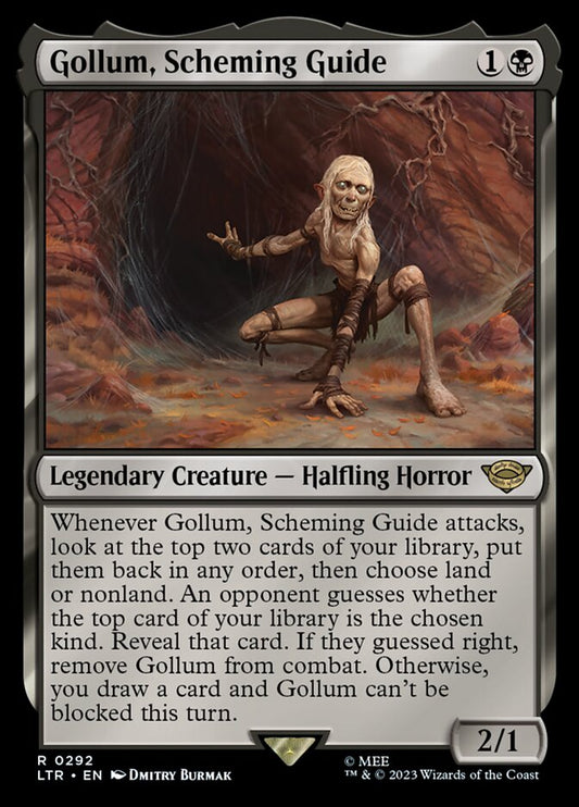 Gollum, Scheming Guide front