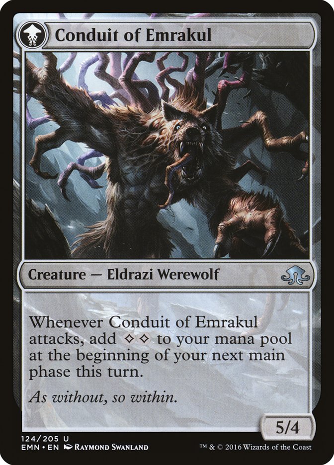 Conduit of Storms // Conduit of Emrakul back