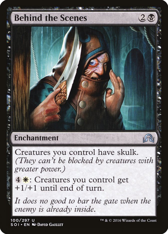 Behind the Scenes front