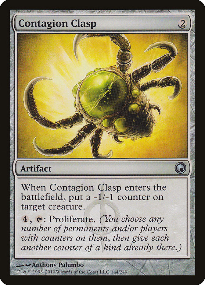 Contagion Clasp front