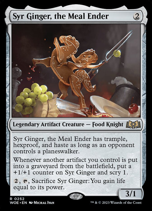 Syr Ginger, the Meal Ender front