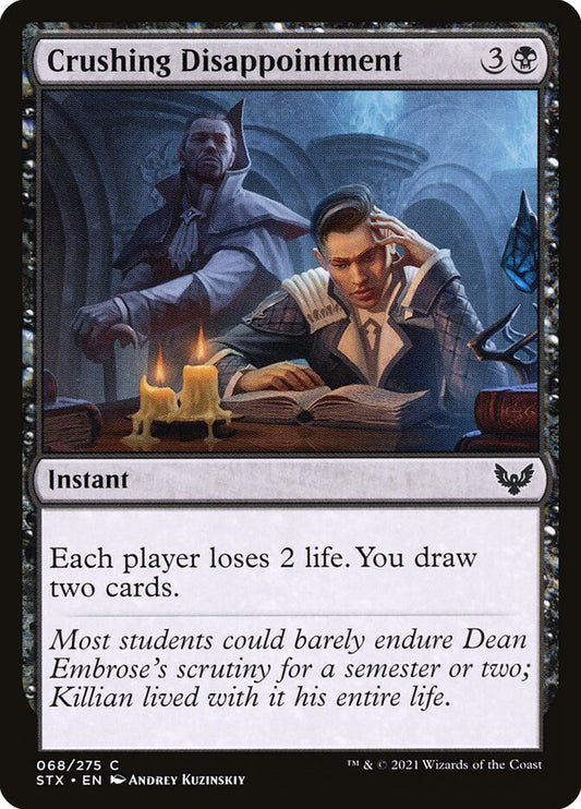 Crushing Disappointment front