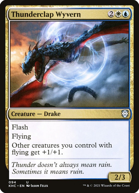 Thunderclap Wyvern front