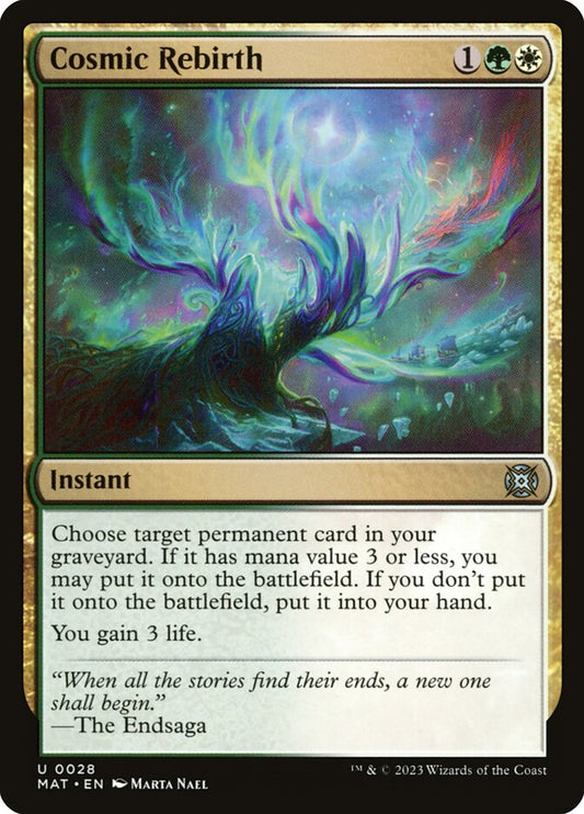 Cosmic Rebirth front