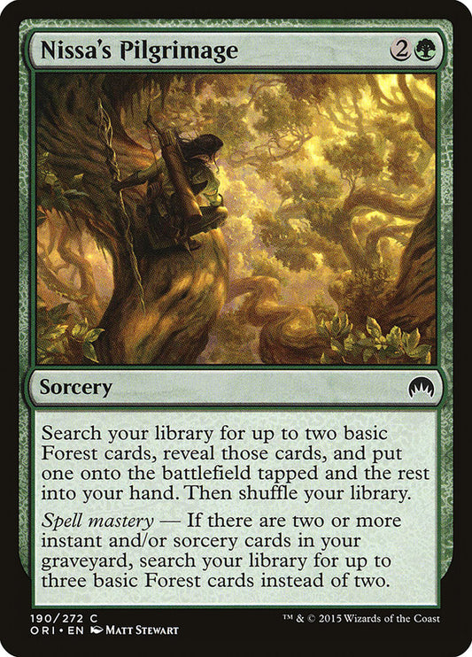 Nissa's Pilgrimage front