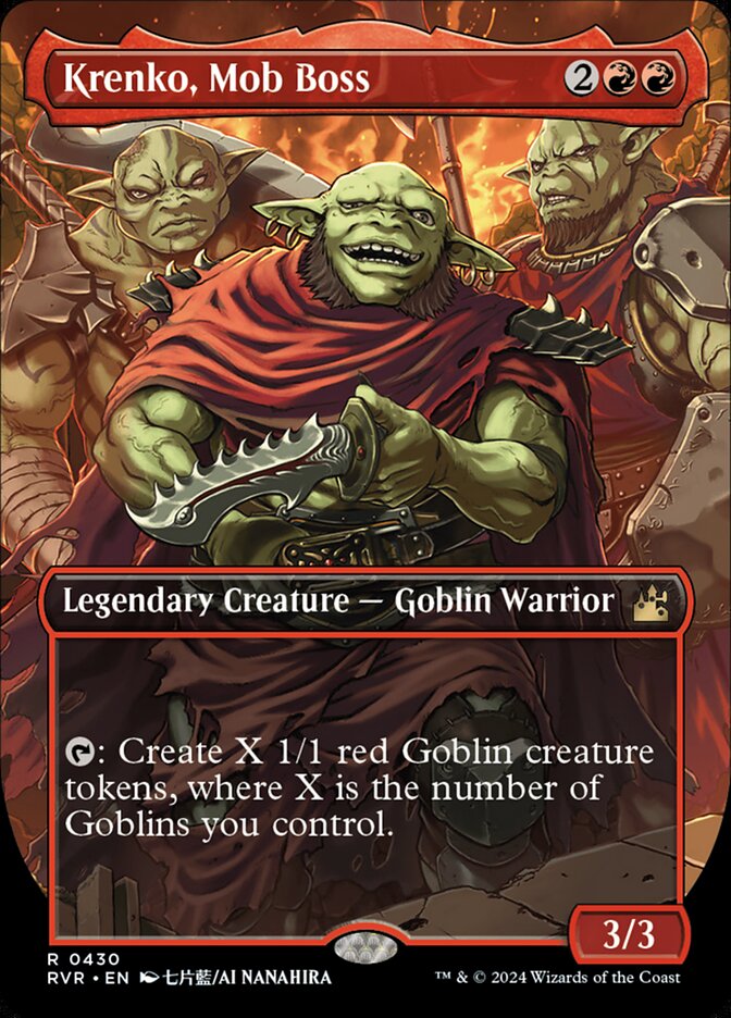 Krenko, Mob Boss front