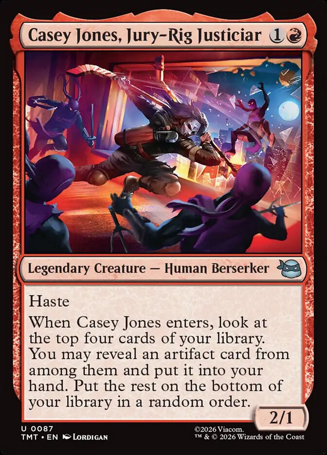 Casey Jones, Jury-Rig Justiciar front