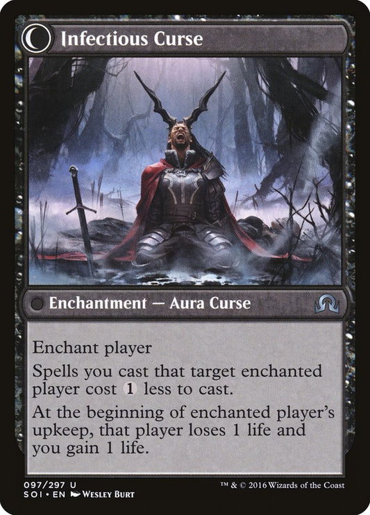 Accursed Witch // Infectious Curse back
