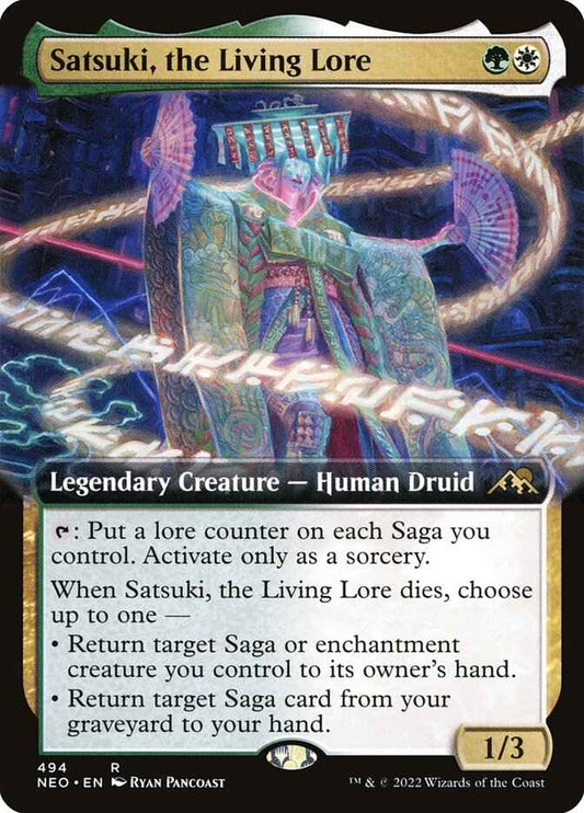 Satsuki, the Living Lore (Extended Art)
