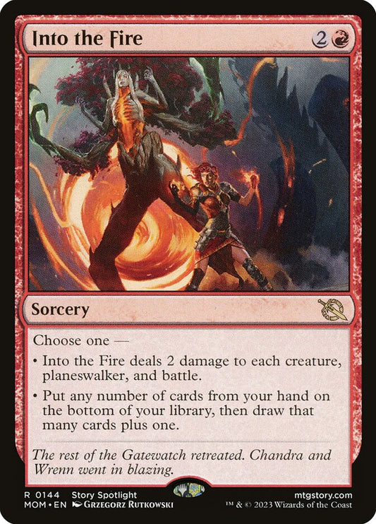 Into the Fire front