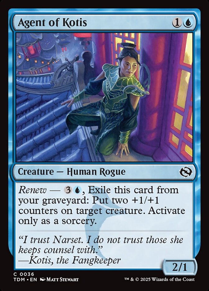 Agent of Kotis front